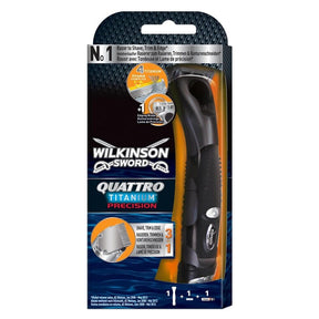 Wilkinson Sword Quattro Titanium Precision Men's Razor