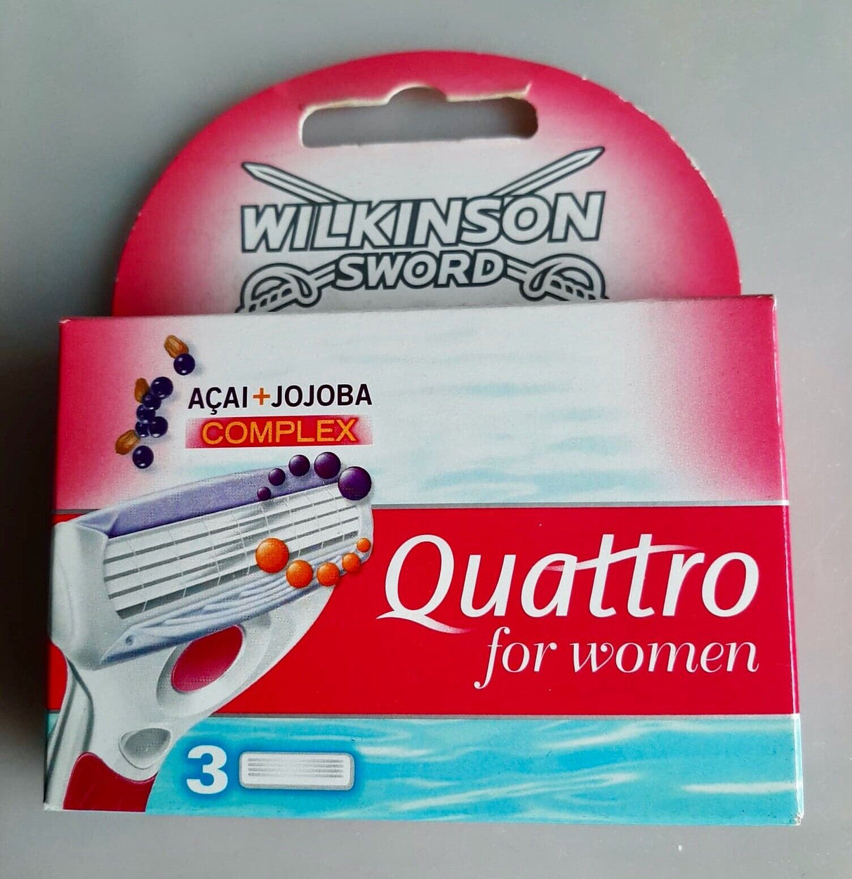 Wilkinson Quattro For Women Razor Blades - 3 Pack