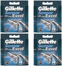 Gillette Sensor Excel Razor Blades - 40 Piece Bundle (4 Packs of 10)