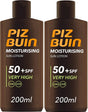 Piz Buin Moisturising Sun Lotion SPF50+ 200ml - 2 Pack