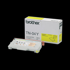 Brother TN-04Y Yellow Standard Yield Toner Cartridge - TN04Y