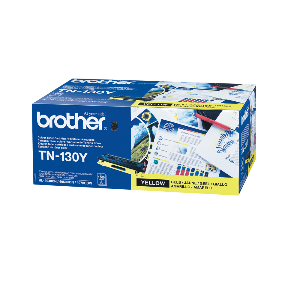 Brother TN-130Y Yellow Standard Yield Toner Cartridge - TN130Y