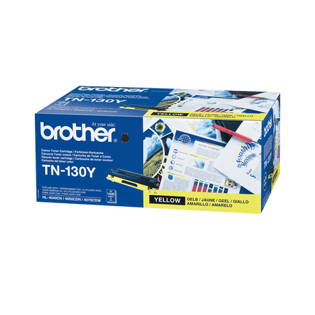 Brother TN-130Y Yellow Standard Yield Toner Cartridge - TN130Y