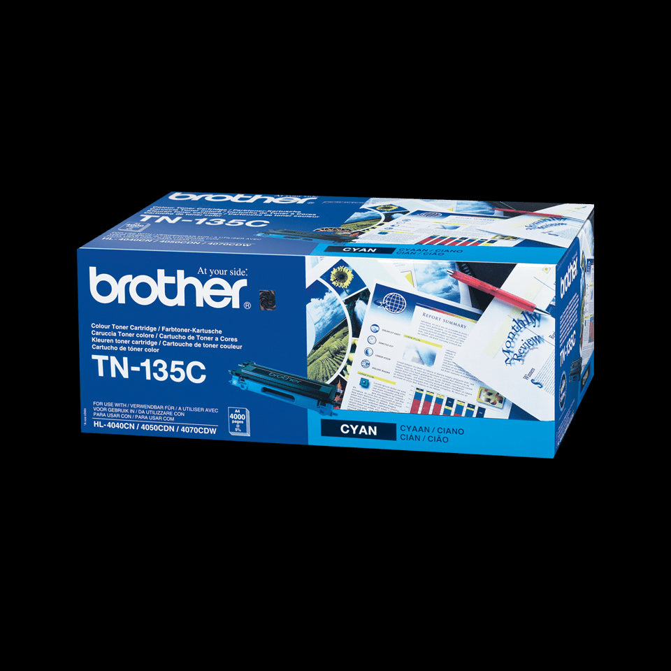 Brother TN-135C Cyan High Yield Toner Cartridge