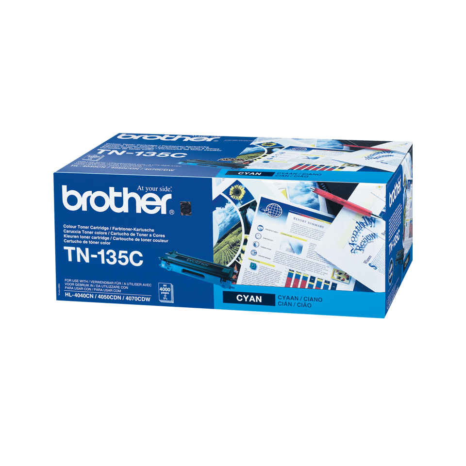 TN 135C Cyan High Yield Toner Cartridge TN135C