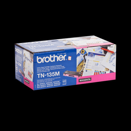 Brother TN-135M Magenta High Yield Toner Cartridge