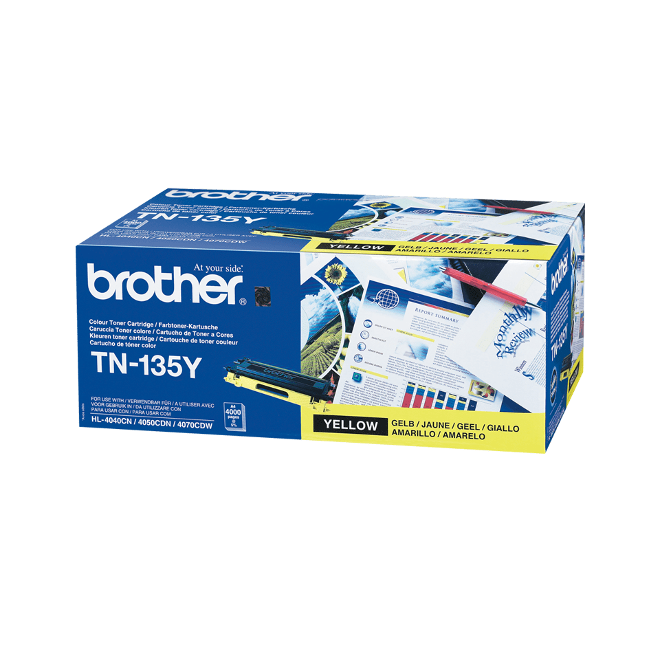 TN 135Y High Yield Toner Cartridge TN135Y