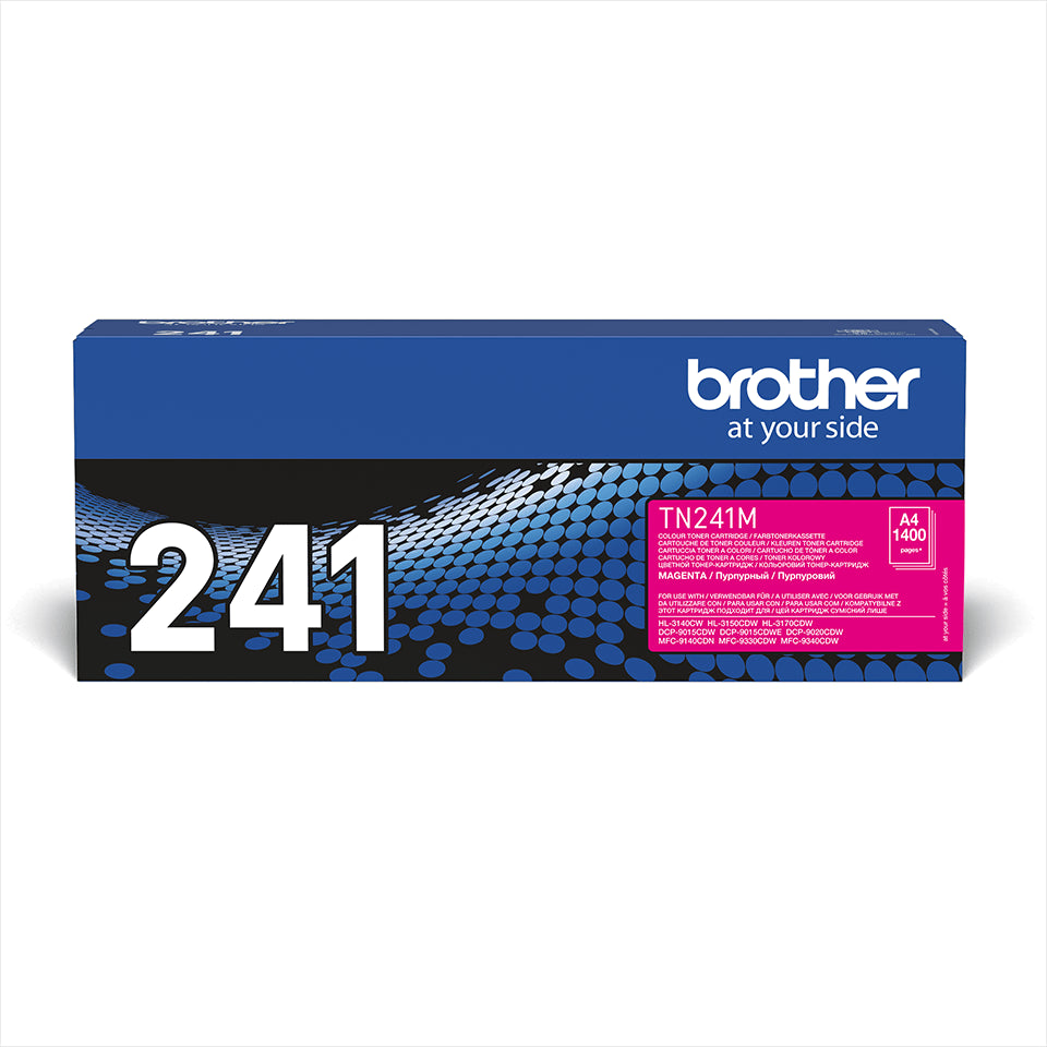 Brother TN-241M Magenta Standard Yield Toner Cartridge