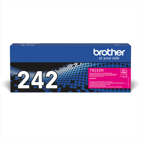 Brother TN-242M Magenta Standard Yield Toner Cartridge