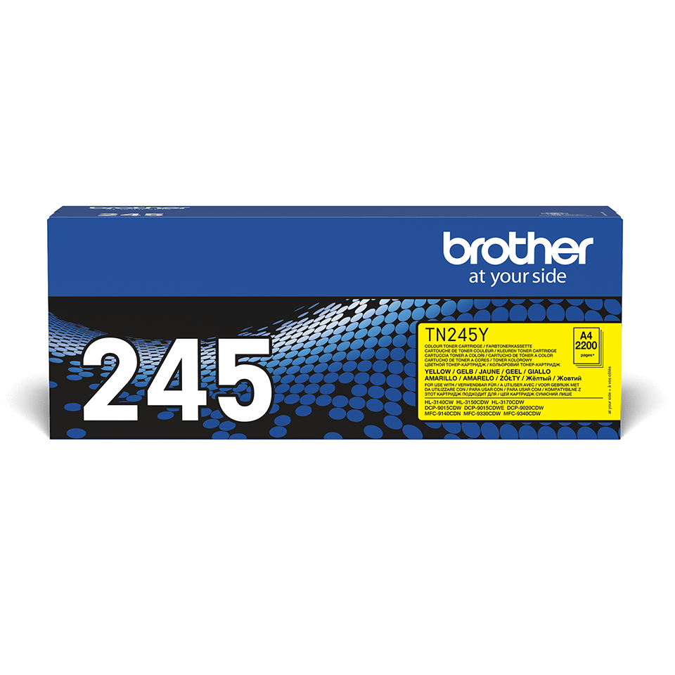 TN 245Y High Yield Toner Cartridge TN245Y