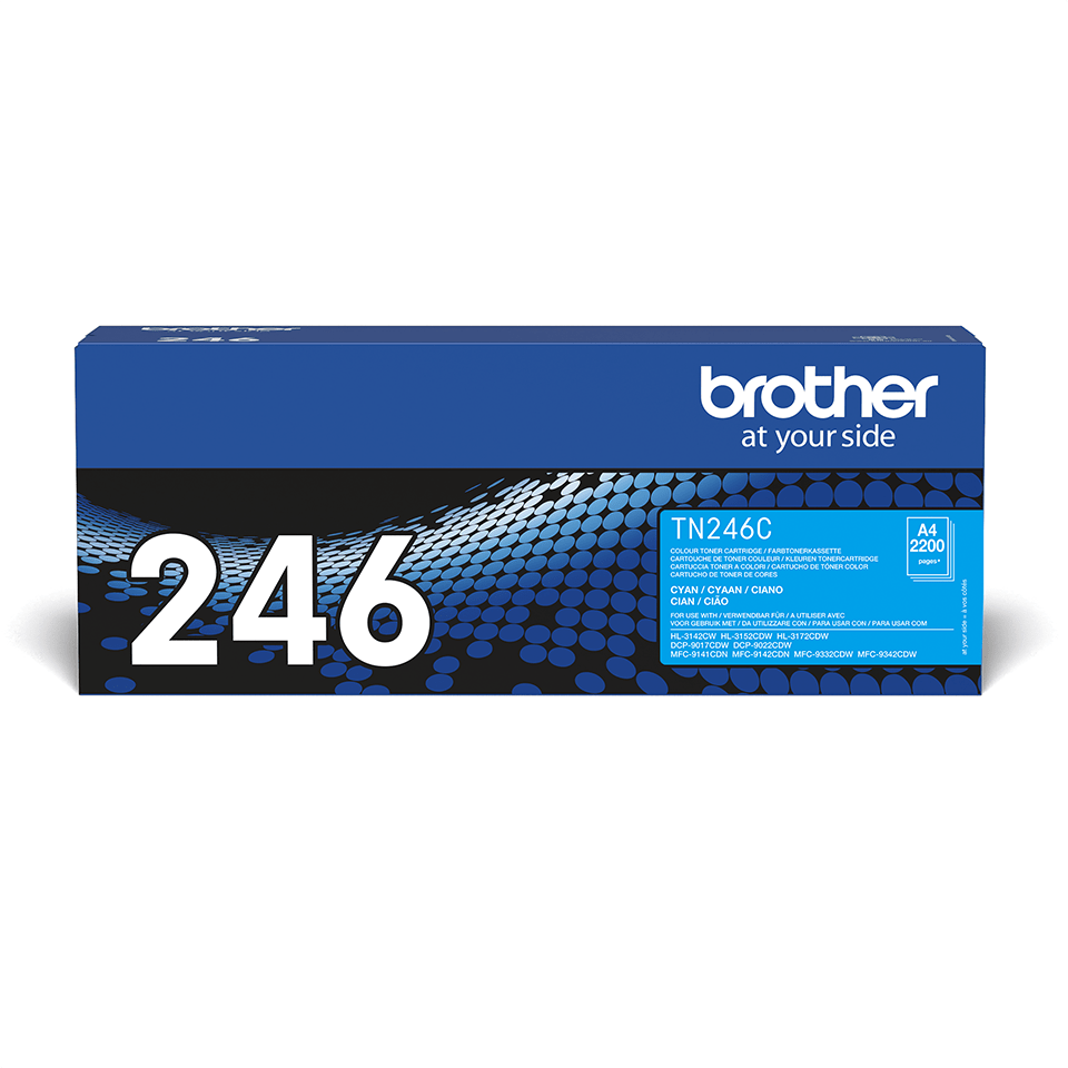 TN 246C Cyan High Yield Toner Cartridge TN246C