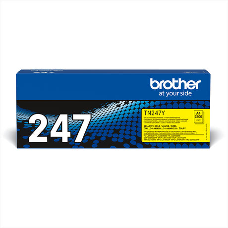 Brother TN-247Y Yellow High Yield Toner Cartridge