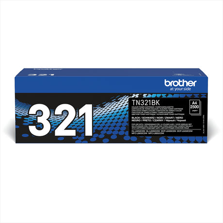 Brother TN-321BK Black Standard Yield Toner Cartridge