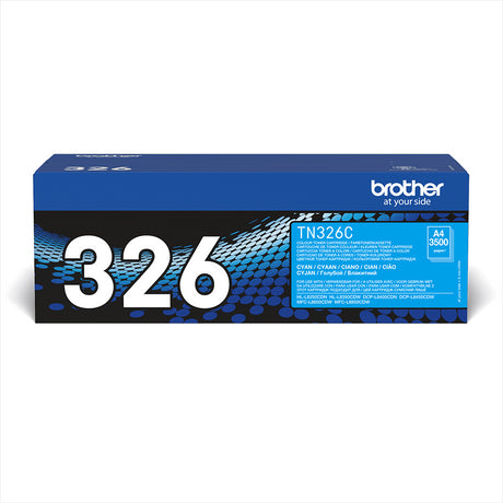 Brother TN-326C Cyan High Yield Toner Cartridge