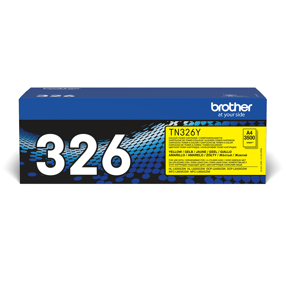 TN 326Y High Yield Toner Cartridge TN326Y