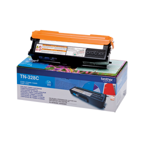 Brother TN-328C Cyan Extra High Yield Toner Cartridge - TN328C