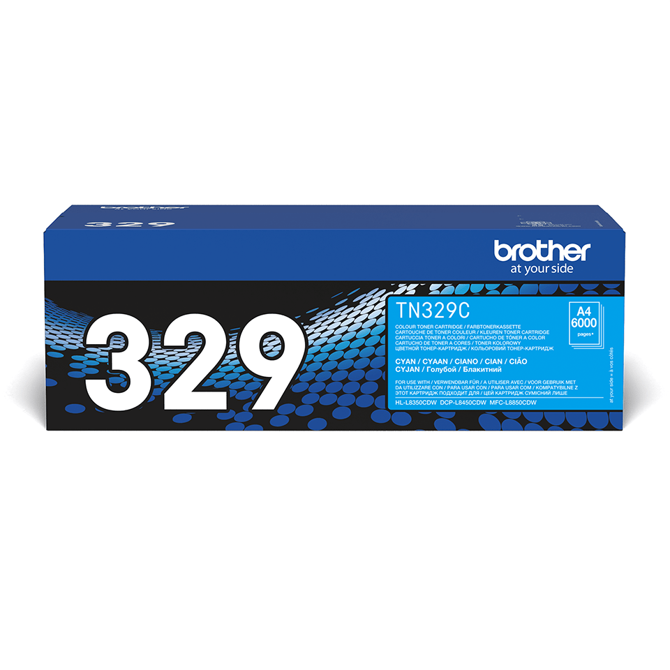 TN 329C Cyan Super High Yield Toner Cartridge TN329C