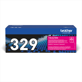 Brother TN-329M Magenta Super High Yield Toner Cartridge - TN329M
