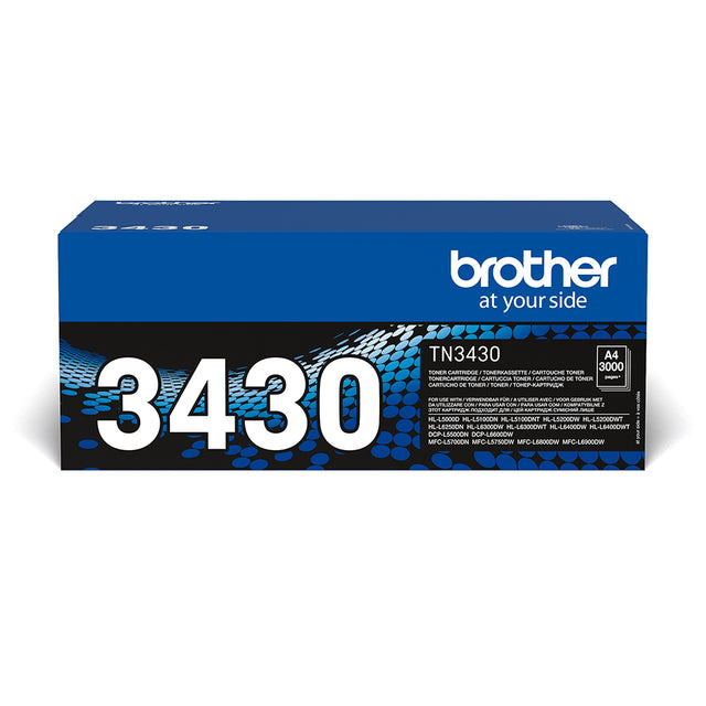 Brother TN-3430 Black Standard Yield Toner Cartridge - TN3430