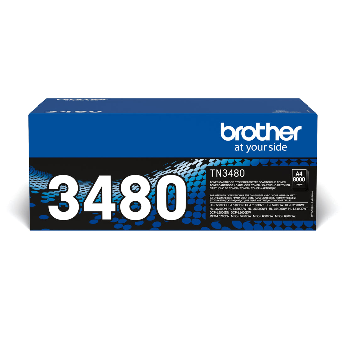 Brother TN-3480 Black High Yield Toner Cartridge - TN3480