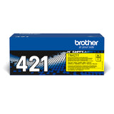 Brother TN-421Y Yellow Standard Yield Toner Cartridge