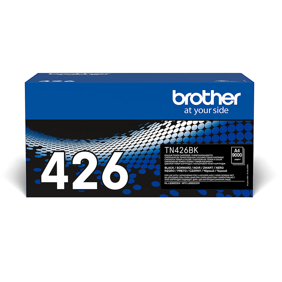 TN 426BK Super High Yield Toner Cartridge TN426BK