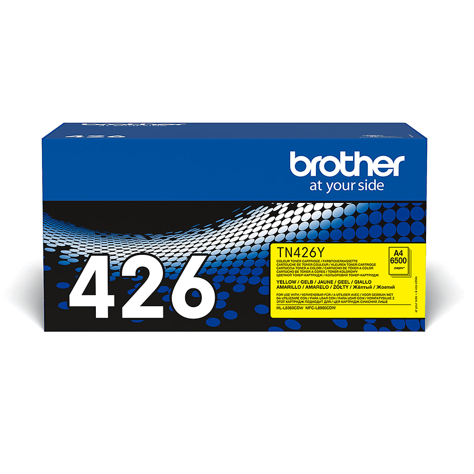 Brother TN-426Y Yellow Super High Yield Toner Cartridge