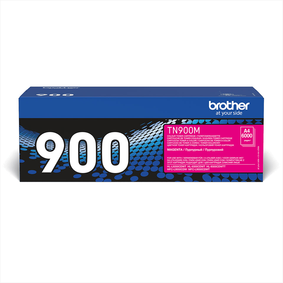 Brother TN-900M Magenta Extra High Yield Toner Cartridge