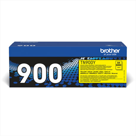 Brother TN-900Y Yellow Extra High Yield Toner Cartridge
