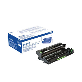 Brother DR-3400 Black Drum Unit Toner Cartridge - DR3400