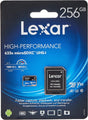 Lexar 256GB 633x HS microSDXC UHS-I C10 with Adapter