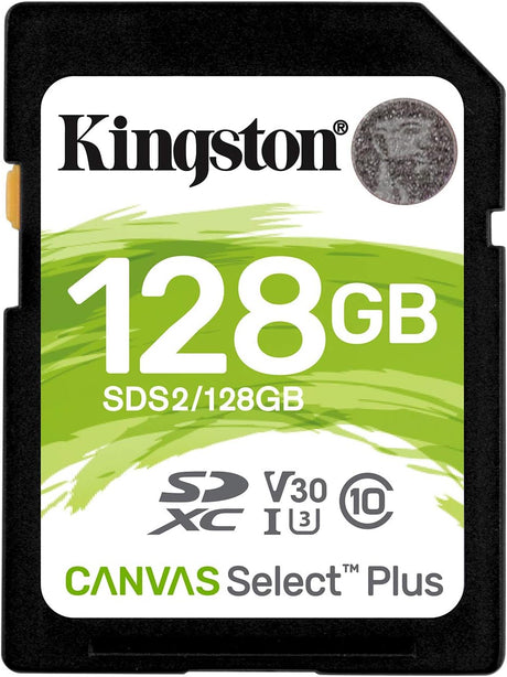 Kingston Canvas Select Plus SD - SDS2/128GB Class 10 UHS-I