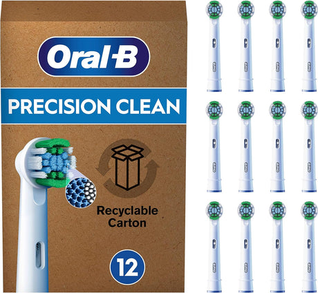 Oral-B Pro Precision Clean Electric Toothbrush Heads - 12 Pack