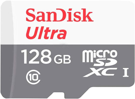 SanDisk 128GB microSDXC Memory Card Ultra Lite 100MB/s
