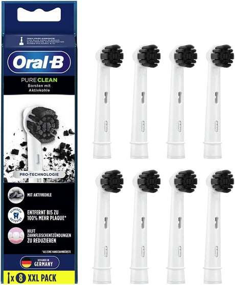 Oral-B Pure Clean Electric Toothbrush Heads 8 Pack