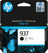 HP 937 Black Ink Cartridge - 4S6W5NE