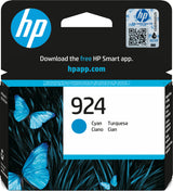 HP 924 Cyan Ink Cartridge - 4K0U3NE