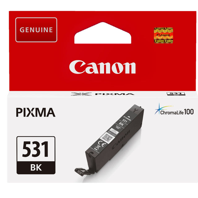 Canon CLI-531 Black Ink Cartridge - 6118C001