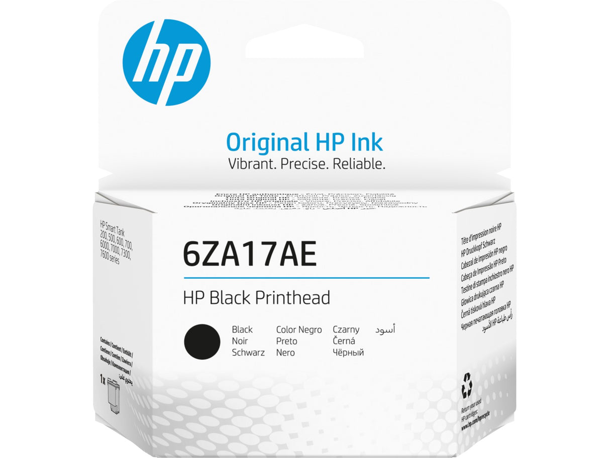 HP Black Printhead - 6ZA17AE