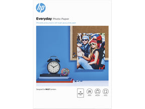 HP Everyday Photo Paper Glossy 200 g/m2 A4 (210 x 297 mm) 25 Sheets - Q5451A