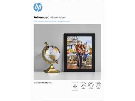 HP Advanced Photo Paper Glossy 250 g/m2 A4 (210 x 297 mm) 25 Sheets - Q5456A