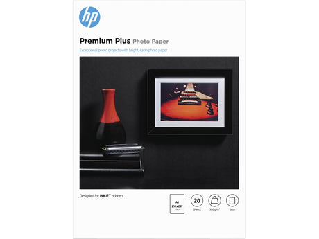 HP Premium Plus Photo Paper Satin 300 g/m2 A4 (210 x 297 mm) 20 Sheets - CR673A