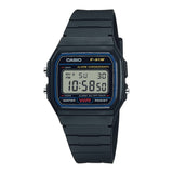Casio F-91W Digital Watch Black Resin Strap Alarm Stopwatch LED - F-91W-1YER