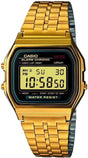 Casio Retro LCD Watch Gold Tone - A159WGEA-1EF