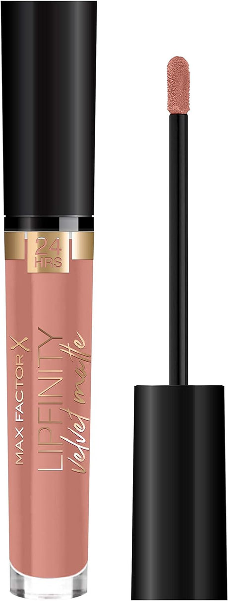 Max Factor Lipfinity Velvet Matte Lipstick 040 Luxe Nude 3.5ml