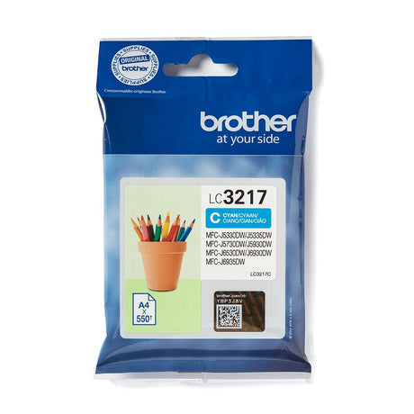 Brother LC3217 Cyan Ink Cartridge - LC3217C
