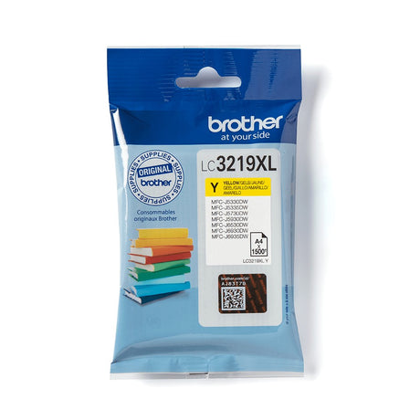 Brother LC3219XL High Yield Yellow Ink Cartridge - LC3219XLY