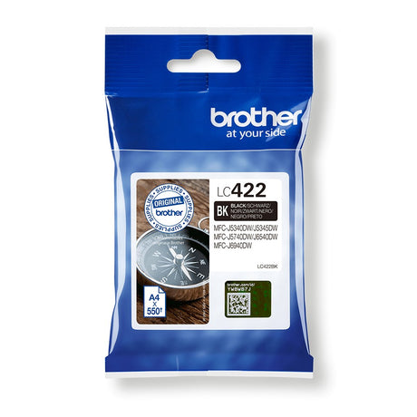 Brother LC422 Black Ink Cartridge - LC422BK