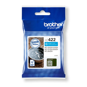 Brother LC422 Cyan Ink Cartridge - LC422C
