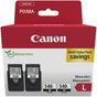 Canon PG-540L Black Ink Cartridge Twin Combo Pack - 5224B020